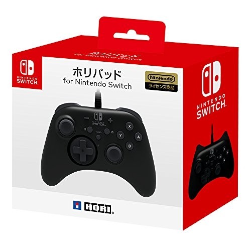 Nintendo Switch 本体 有線ホリパッド(黒 赤) 箱無し ホリパッド 有線 Switch2対応 HORI ブラック 動作確認済み 箱無し