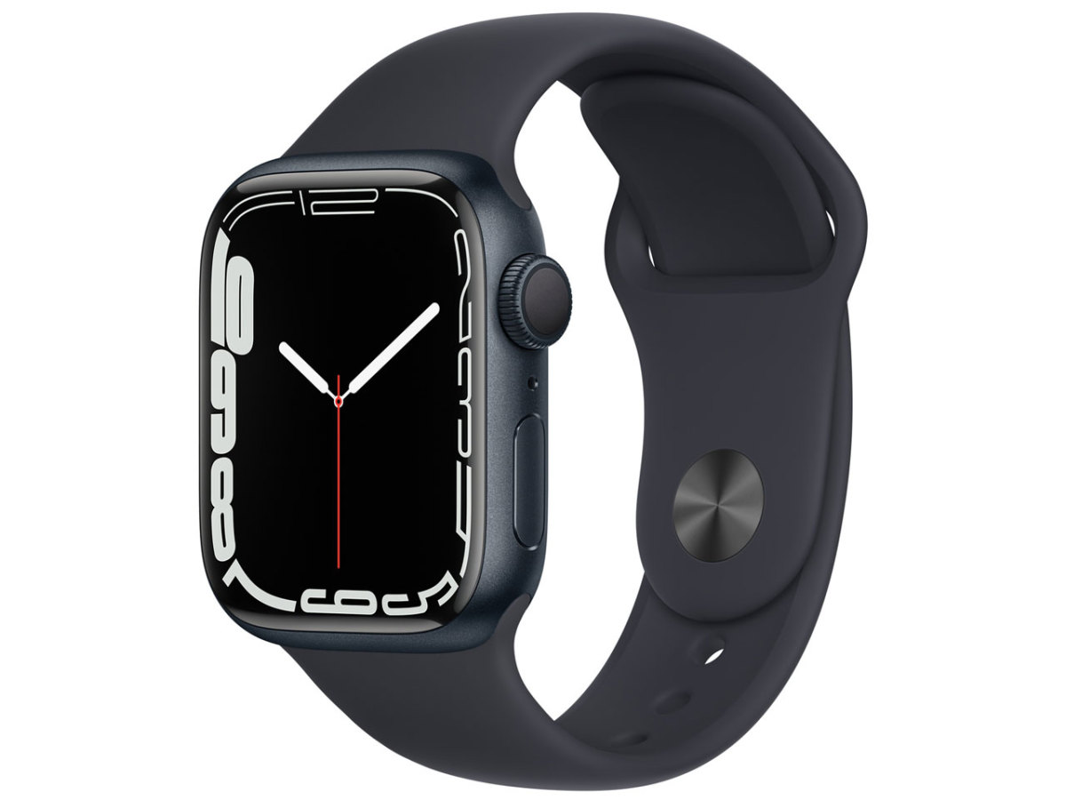 Apple Watch Series 7 GPSモデル 41mm アルミニウム ミッドナイト 