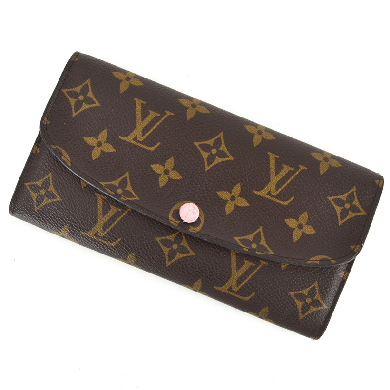 ルイヴィトン LOUIS VUITTON ポルトフォイユ エミリー ローズバレ