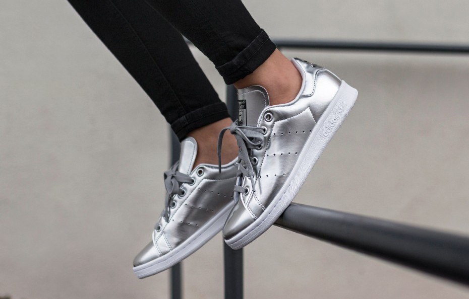 新品】adidas Stan Smith W silver metallic アディダス スタンスミス