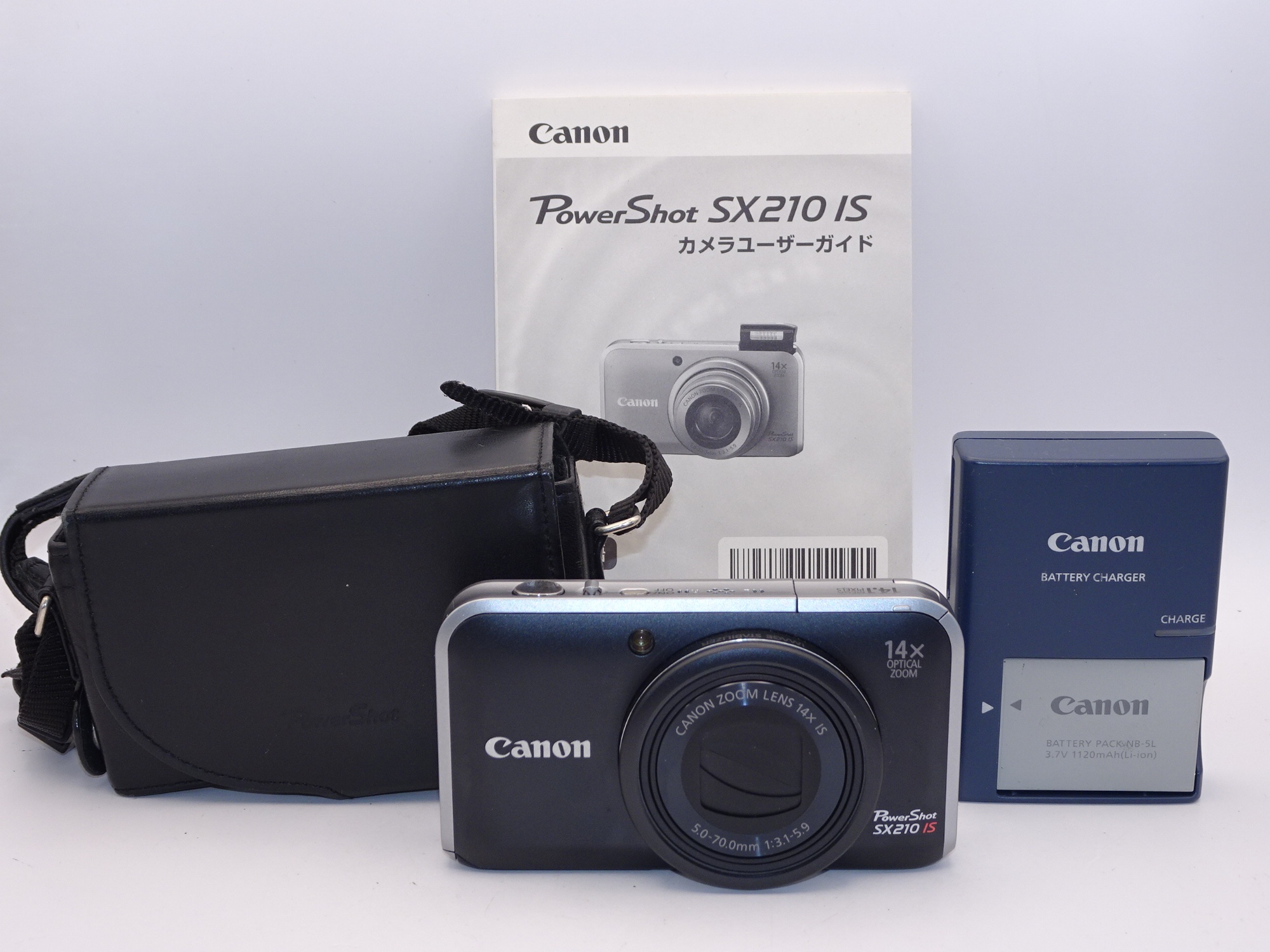 動作確認済み】Canon PowerShot SX210 IS コンパクトデジタルカメラ