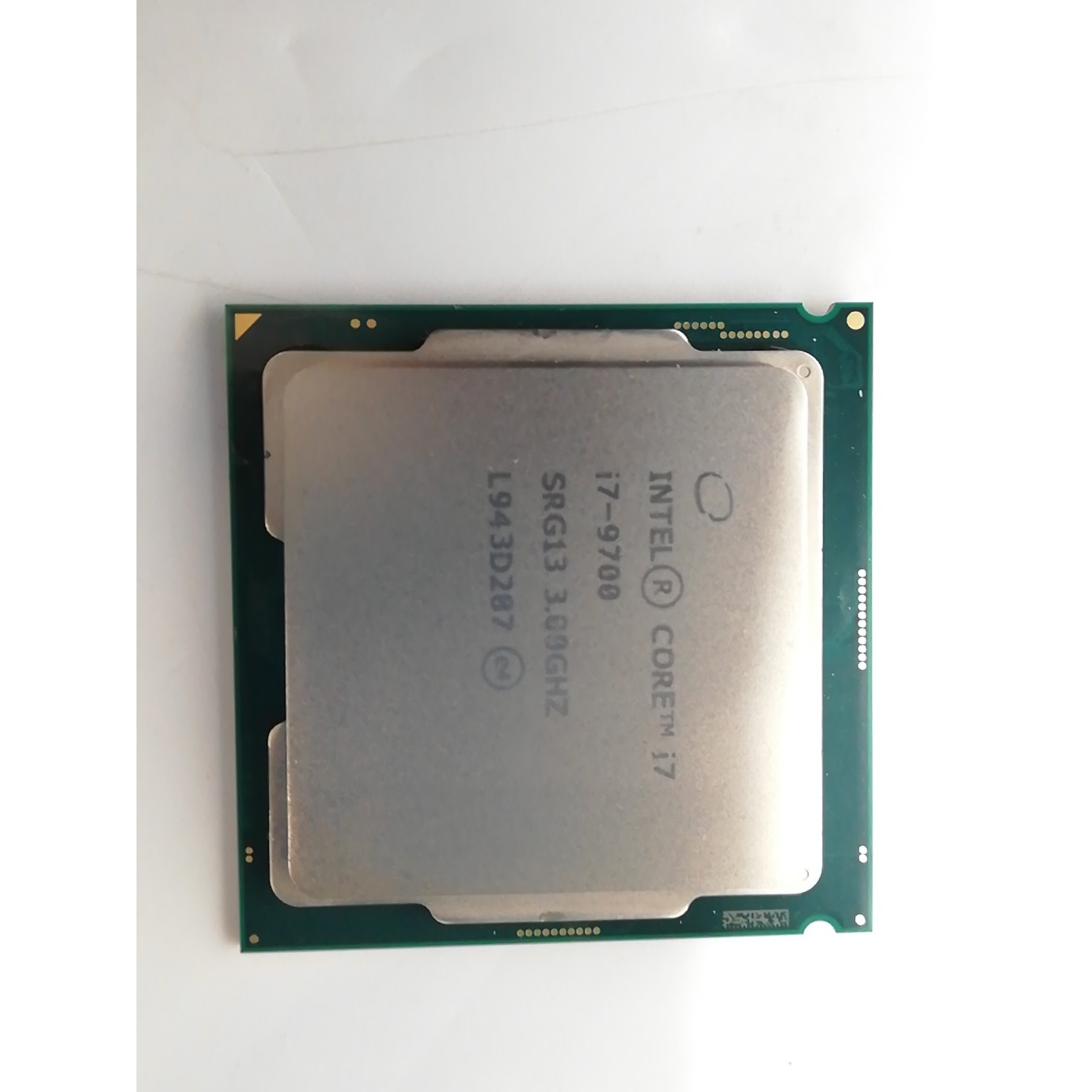【ほぼ新品】Intel Core i7 9700 CPU 動作保証付き intel i7-9700 動作保証付き CPU｜Yahoo!フリマ（旧PayPayフリマ）