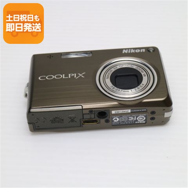 中古品 Nikon COOLPIX S640 ブラック 動作異常無し 中古品 Nikon