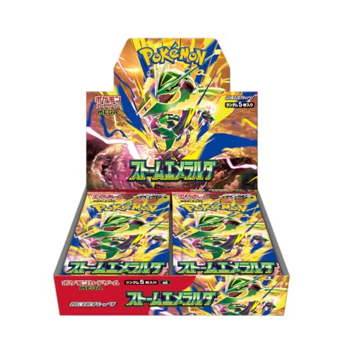 【プロモ2パック付】世界最強の戦士 未開封24パック&ストームエメラルダ Yahoo!オークション - 【新品未開封シュリンク付き】ポケモンカード拡