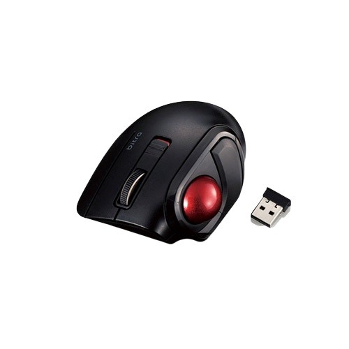 中古 ELECOM 初代bitra トラックボールマウス M-MT1DRSBK｜Yahoo