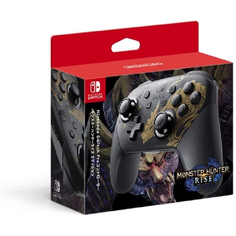 【美品】NintendoSwitch本体 + プロコン(純正)+ モンハンライズ 最終価格 Nintendo Switch モンハンライズ プロコン 純正 Pro