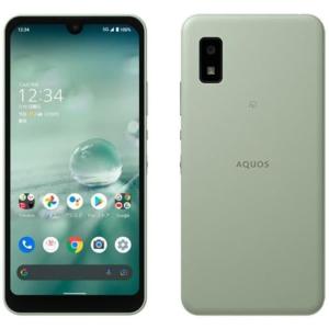 SHARP AQUOS wish2 A204SH SIMフリー Android14 オリーブグリーン 手帳