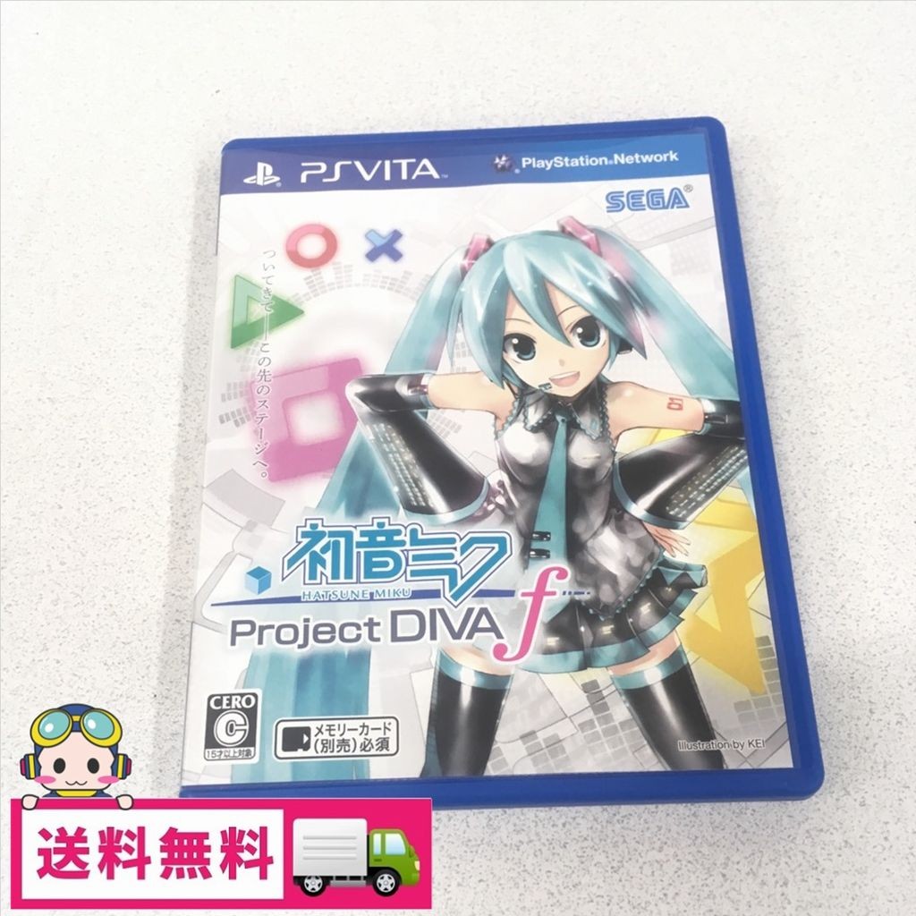 PS Vita 初音ミク Project DIVA f ソフト & SONY メモリーカード 8GB