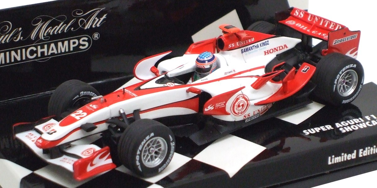 送料無料 1/43 スーパーアグリ F1 チーム SHOWCAR 2007 ミニカー