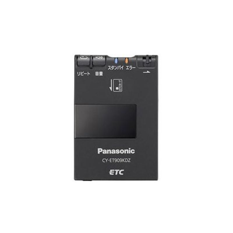 軽自動車登録 パナソニック ETC CY-ET909KDZ アンテナ分離型 音声