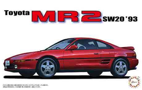 Yahoo!オークション - 【ケース付き】1/24 フジミ TOYOTA MR2 (SW20)