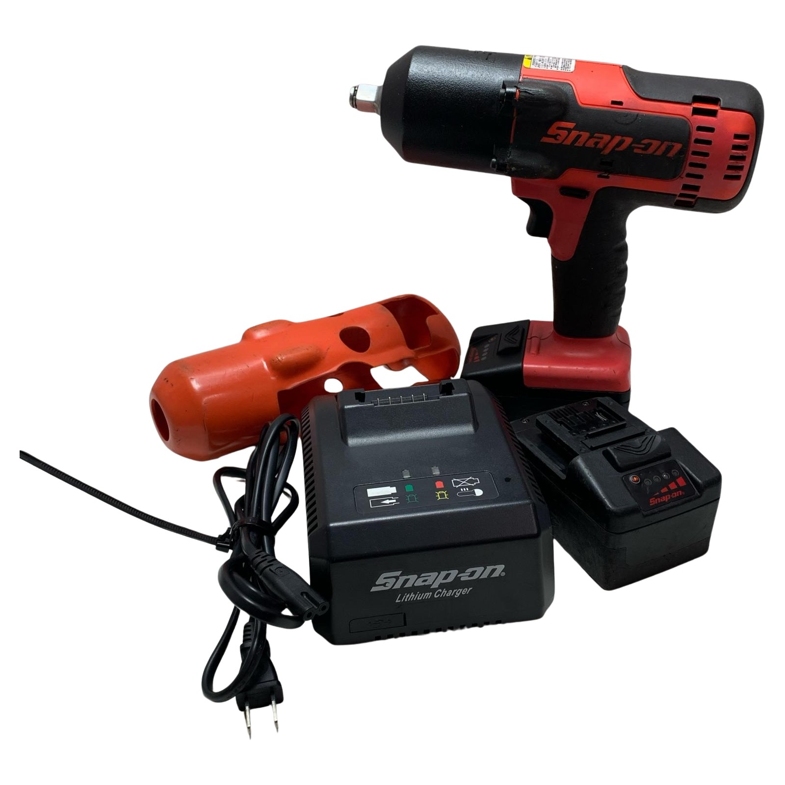 スナップオン18V モンスターリチウム 1/2コードレス インパクトレンチセット CTJ9015 新品未使用品 コンパクトモデル Snap-on - ☆18V Monster Lithium 1/2” Impact Wrench Kit 軽量