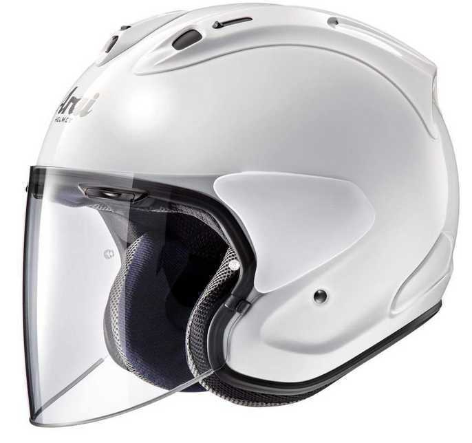 アライ VZ-Ram 61/62cm XL ジェットヘルメット Arai VZ-RAM グラスホワイト XLサイズ (61-62cm) ジェットヘルメット
