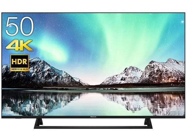 ハイセンス 50V型 4Kチューナー内蔵 液晶テレビ HDR10対応 50E6800