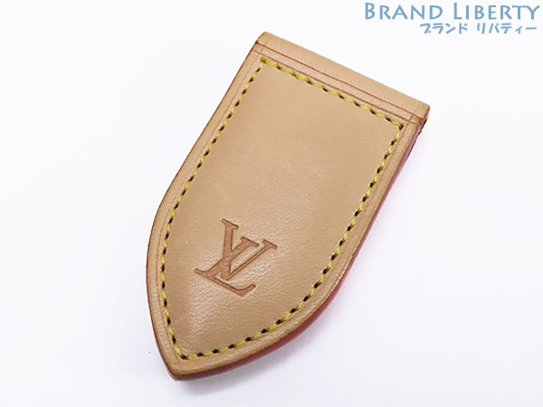 LOUIS VUITTON ルイヴィトン パンス・ア・ビエ マネークリップ ヌメ革