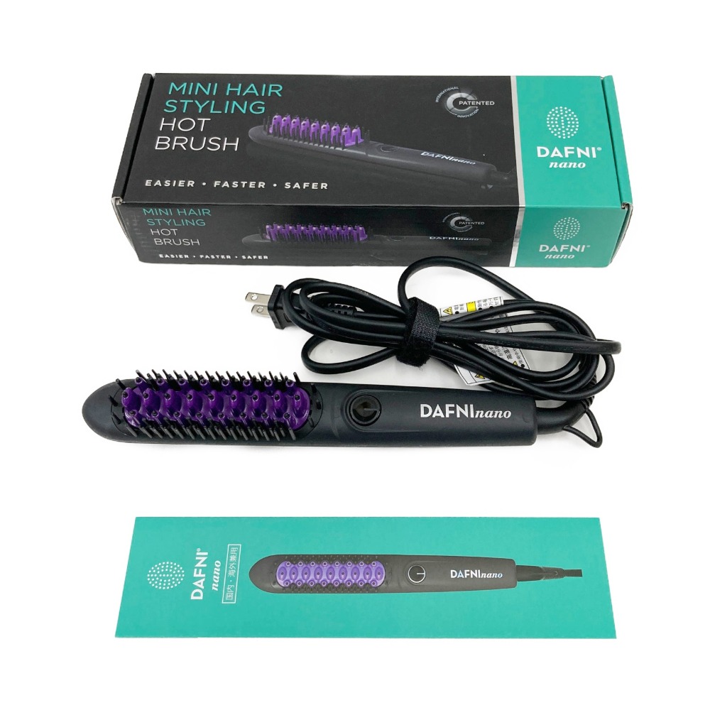 DAFNI nano スタイリングヒートブラシ（パープル）｜Yahoo!フリマ（旧