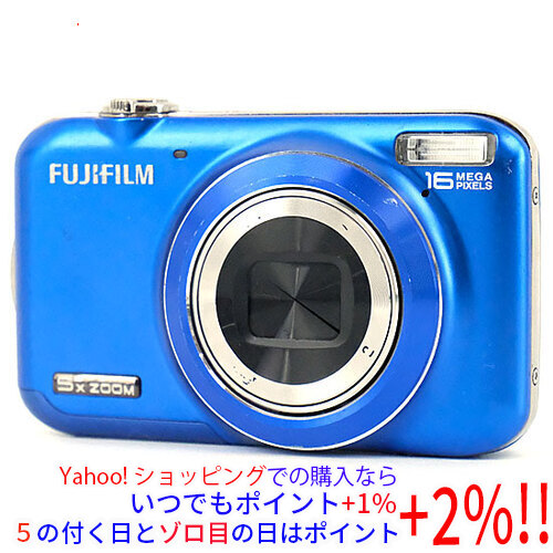 Yahoo!オークション - 送料無料 FUJIFILM FinePix JX400 ブルー コンパ