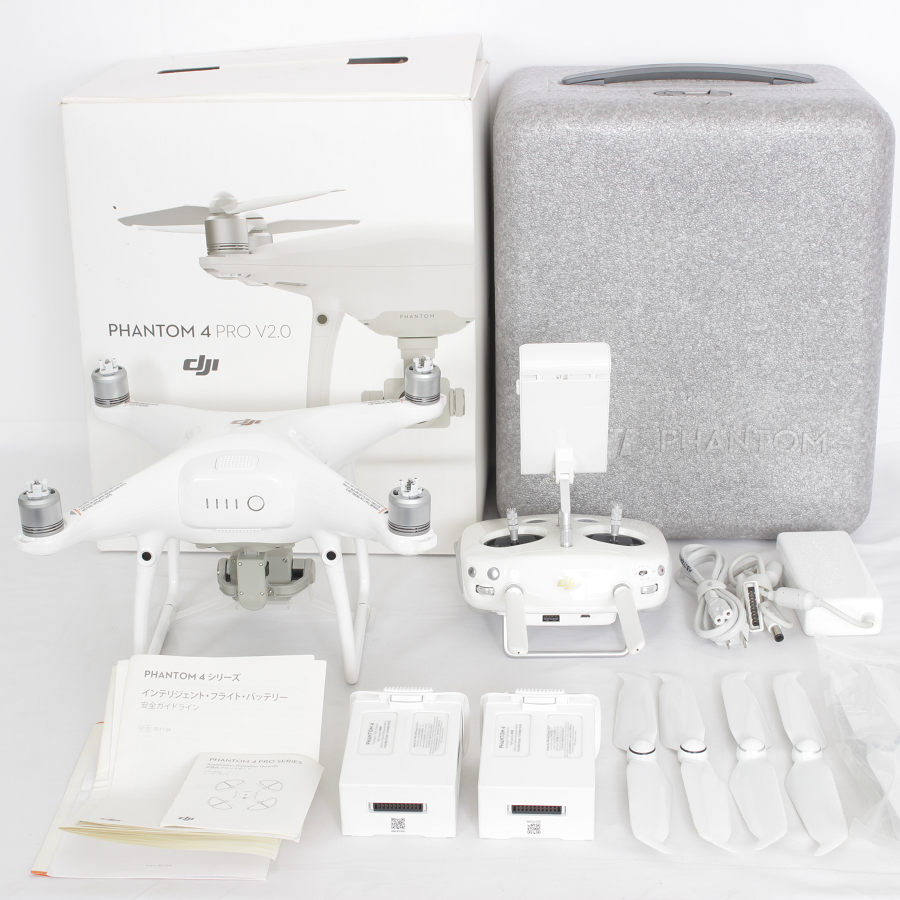 極上品】DJI Phantom 4 Pro V2 0 フルセット（バッテリー3本・新品予備