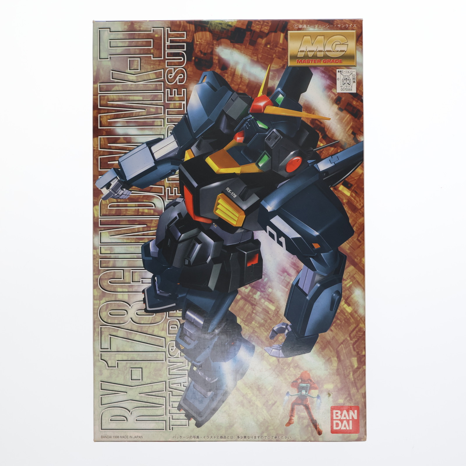 ガンプラ ジャンク MG 1/100 プロトタイプガンダムMk-Ⅱ クリーニング