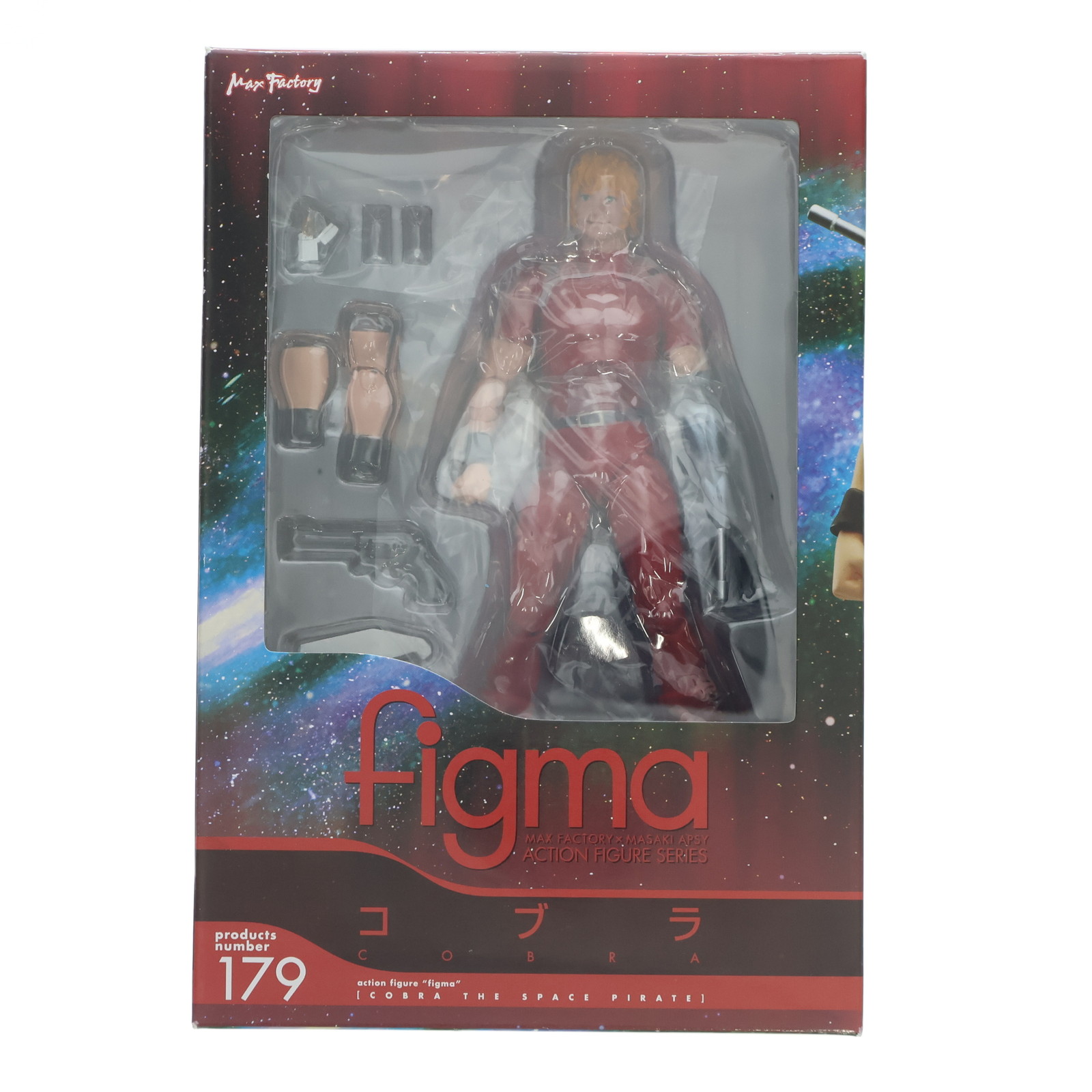 送料無料 未開封 初販版 figma 179 コブラ COBRA THE SPACE PIRATE 