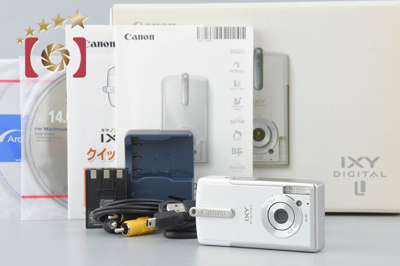 ✨動作確認済み！✨Canon IXY Digital L1 充電器付き！ 2026年最新】Yahoo!オークション - ixy digital l(すべて)の中古品