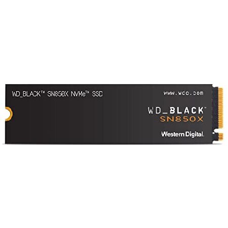 WDS100T2X0E ［WD_BLACK SN850X ヒートシンク非搭載 M.2 Type2280 NVMe 1TB］
