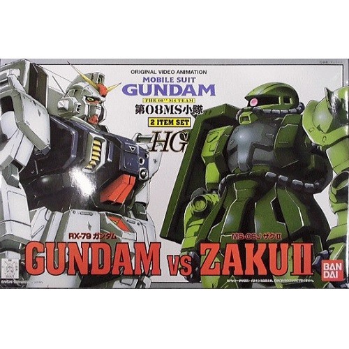 HG 旧キット 第08MS小隊 2アイテムセット 陸戦型ガンダム ザク 未組立