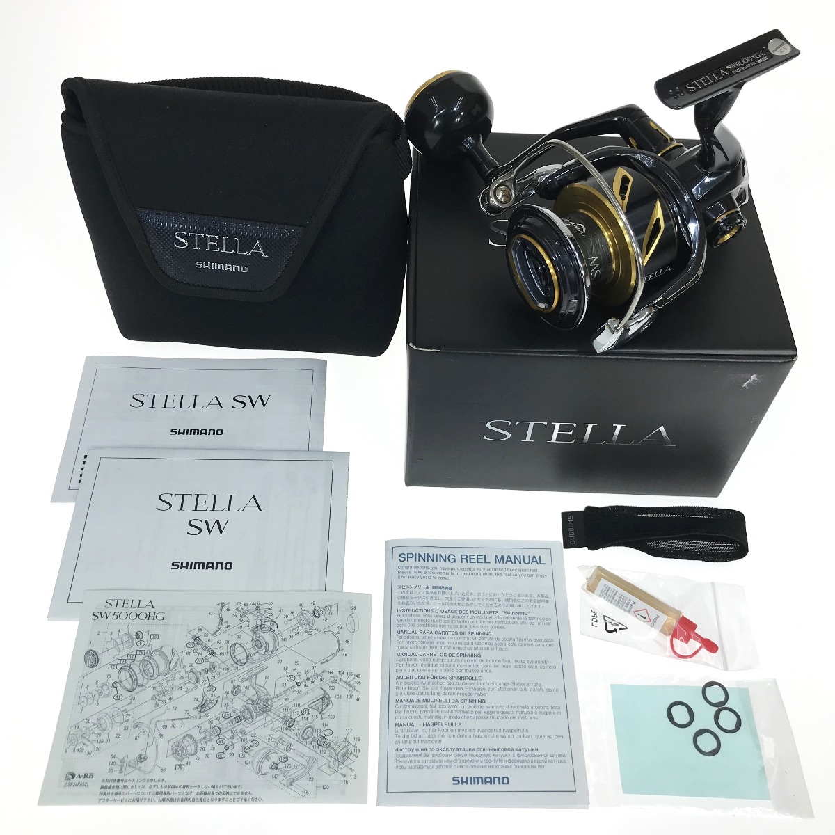 実釣未使用・極美品】シマノ 20ステラSW 6000XG 巻き良好 付属品完備