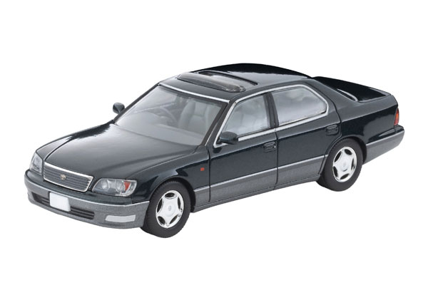 LV-N356b トヨタ セルシオ C仕様 Fパッケージ (緑/グレー) 97年式 (1/64スケール トミカリミテッドヴィンテージNEO 337638)