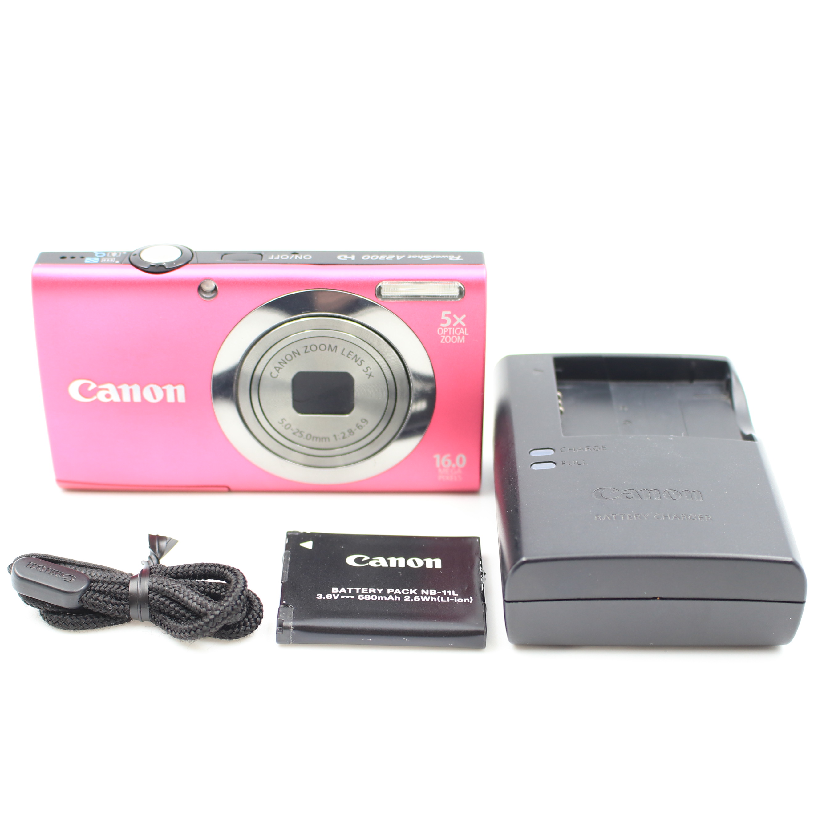 極上品【動作確認済】Canon キャノン PowerShot A2300 レトロコンデジ