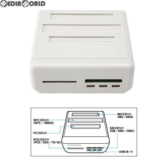動作確認済】レトロフリーク カートリッジアダプター RF-1｜Yahoo