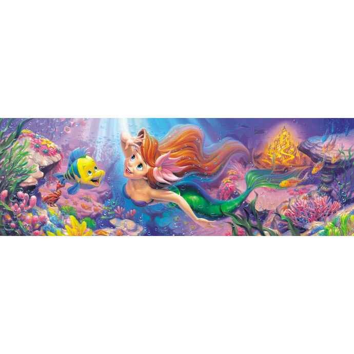 Disney リトルマーメイド パノラマジグソーパズル950PCS パノラマジグソーパズル あこがれの世界へ・・・（リトル・マーメイド ジグソーパズル