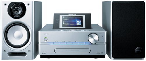 送料無料 美品 SONY ソニー NAS-D500HD S シルバー NETJUKE