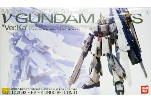 MG 1/100 νガンダム HWS ver Ka ＆ RE/100 ナイチンゲール 未組立