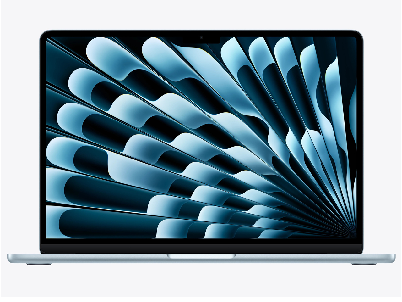美品］Apple macbook Air M5 13インチ 充放電4回 16GB 512GB スカイ