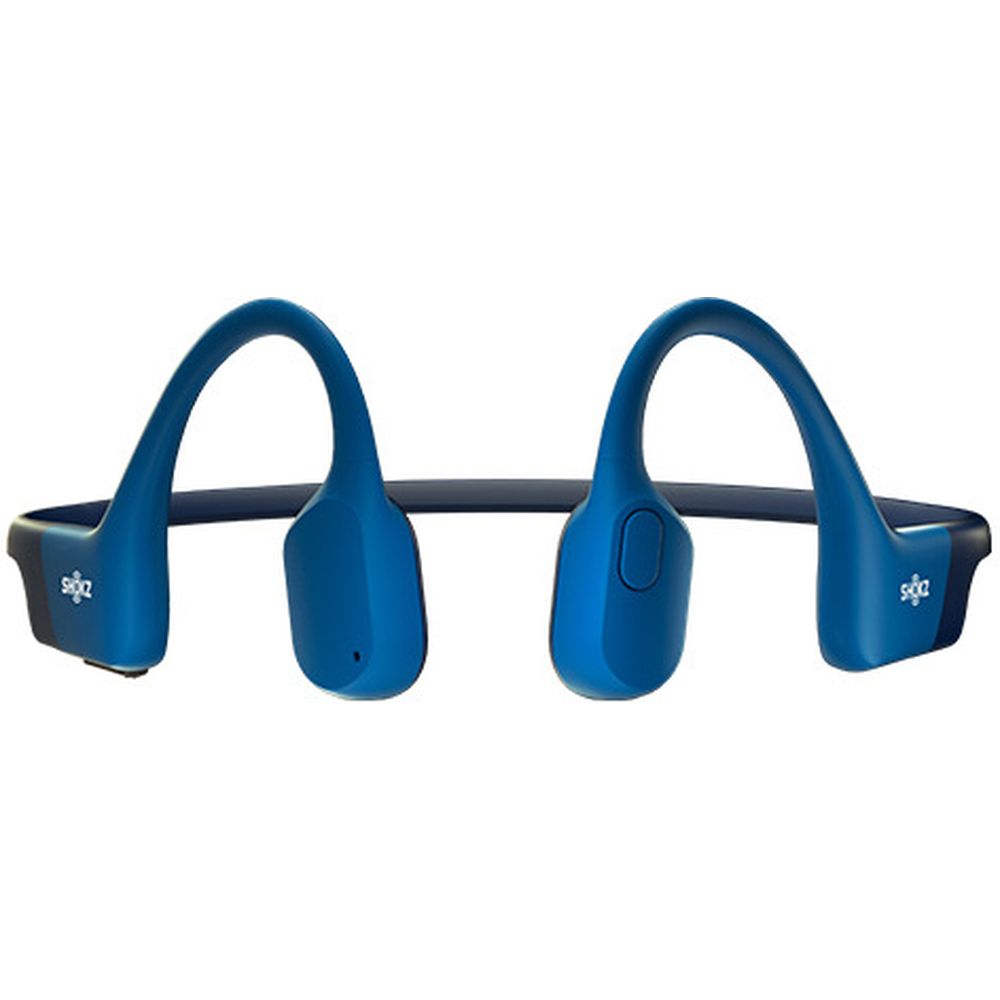 SHOKZ OpenRun 骨伝導イヤホンS803 ブルー Bluetooth 防水 美品 付属品