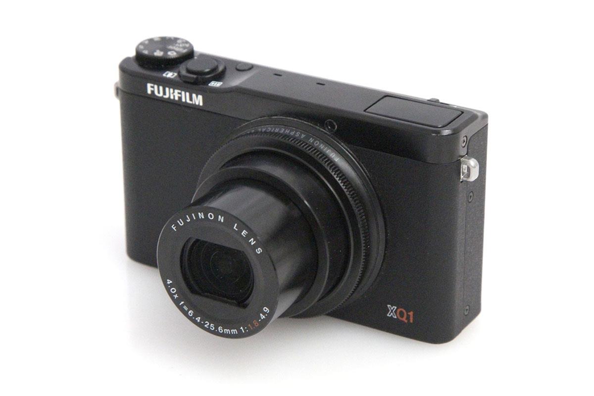 動作確認済・フラッシュ不具合あり】FUJIFILM XQ1 ブラック 元箱・付属