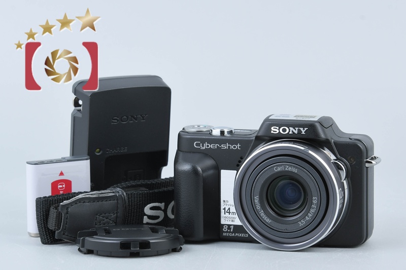 SONY Cyber-shot DSC-H3｜オールドデジカメ ブラック ソニー コンデジ