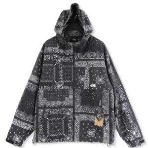 ノースフェイス コンパクトジャケット バンダナリニューアルブラック