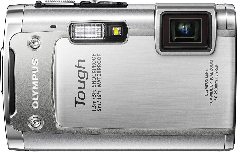 OLYMPUS Tough TG-615 動作確認済 スマホ転送 シルバー オリンパス