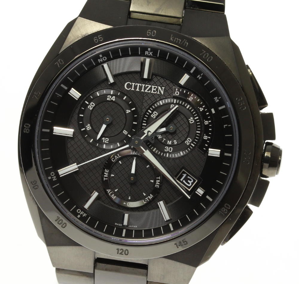 CITIZEN ATTESA Eco-Drive AT3014-54E エコドライブ 腕時計 稼動品