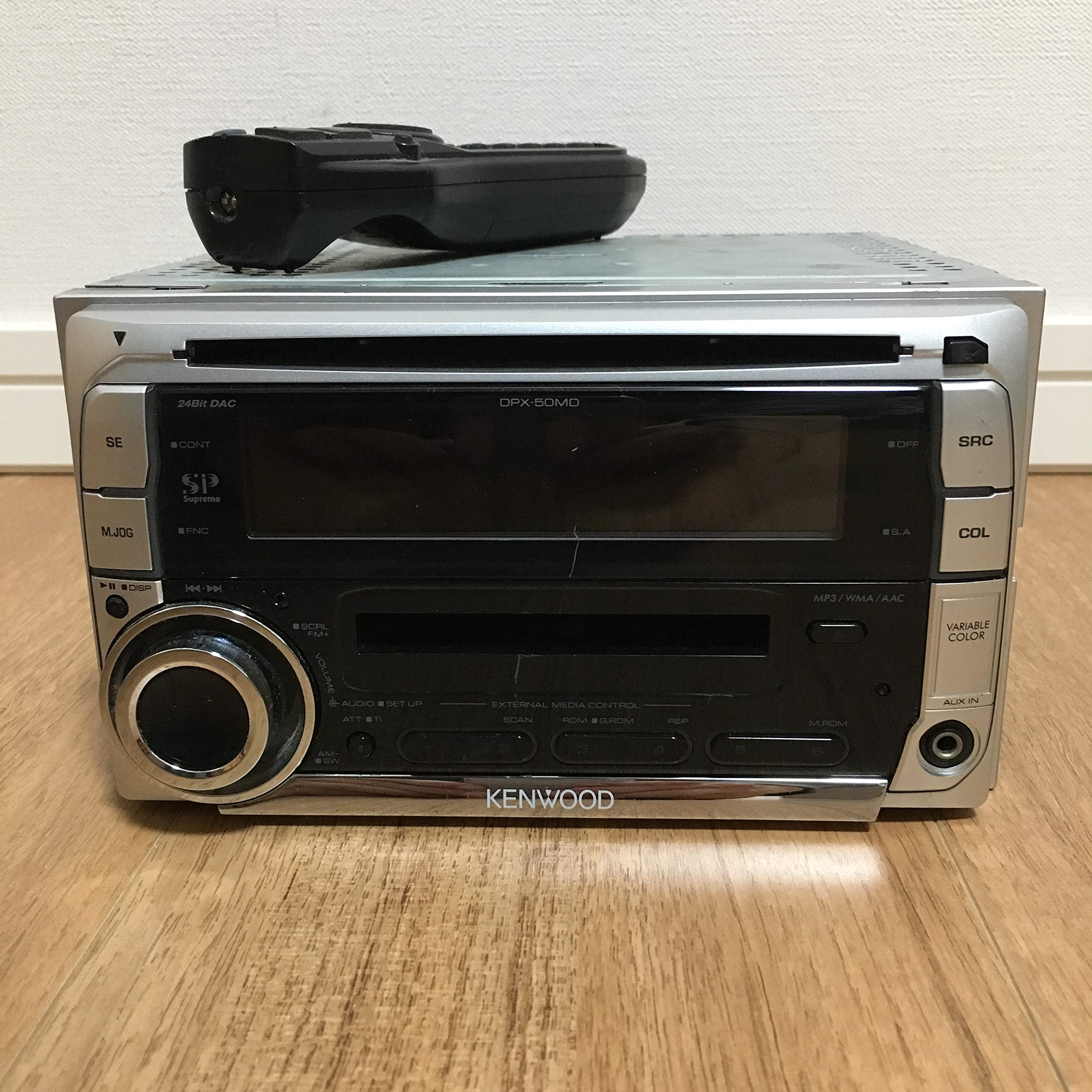 JVCケンウッド MP3/WMA/AAC/CD/MDレシーバー DPX-50MD