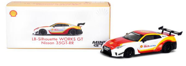 MINI GT LB-Silhouette WORKS GT Nissan 35GT-RR Shell 香港限定 未