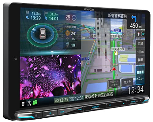 ケンウッド 彩速ナビ MDV-M910HDL 9インチ インダッシュ 2025年地図