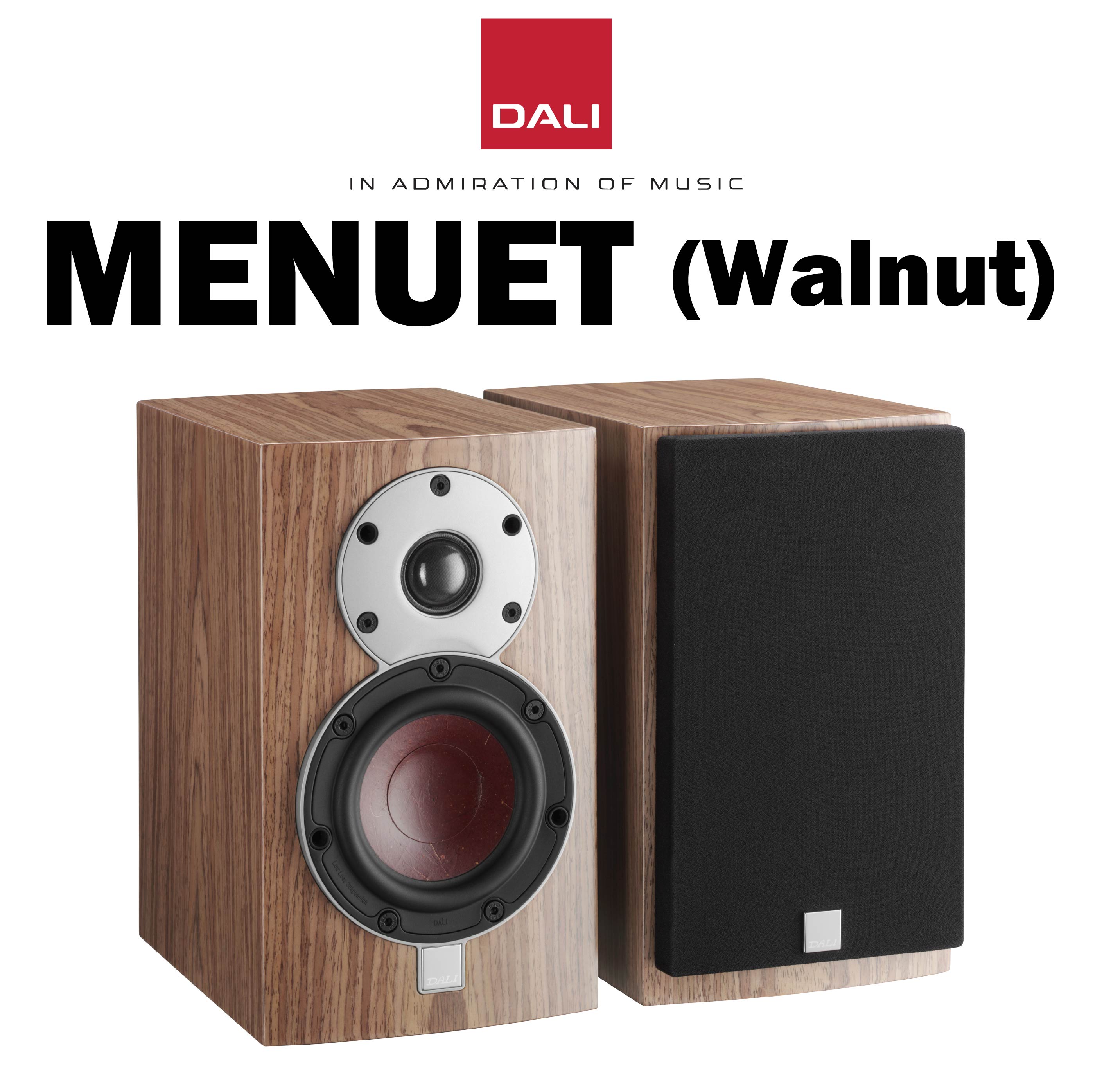 DALI MENUET スピーカーペア ウォールナット ダリ メヌエット 元箱有り