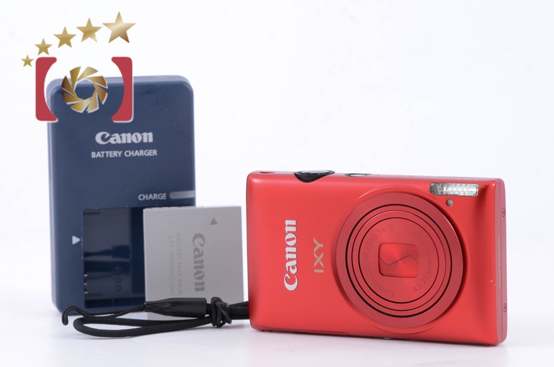 Canon IXY コンパクトデジタルカメラ レッド 20 2 MEGA PIXELS 充電器