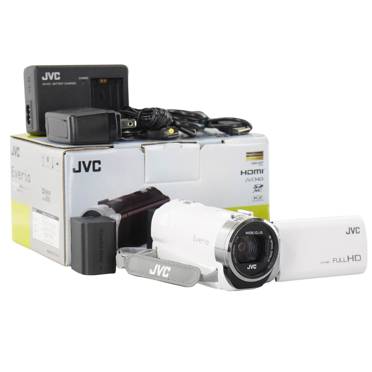カメラ JVC Everio GZ-E765-R ビデオカメラ フルセット a4857