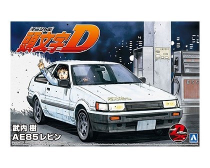 アオシマ 頭文字D1/24プラモデル AE85レビン 完成品｜Yahoo!フリマ（旧 