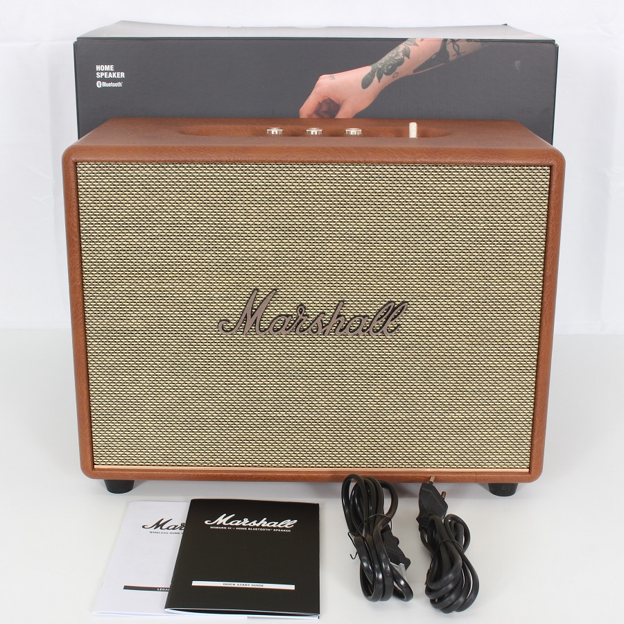 動作品 送料無料 ほぼ未使用品 Marshall マーシャル Woburn III BROWN