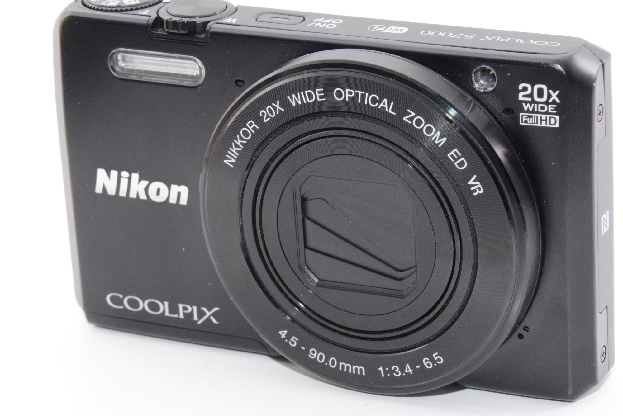ジャンク品】Nikon COOLPIX S7000 ブラック デジタルカメラ 20倍ズーム